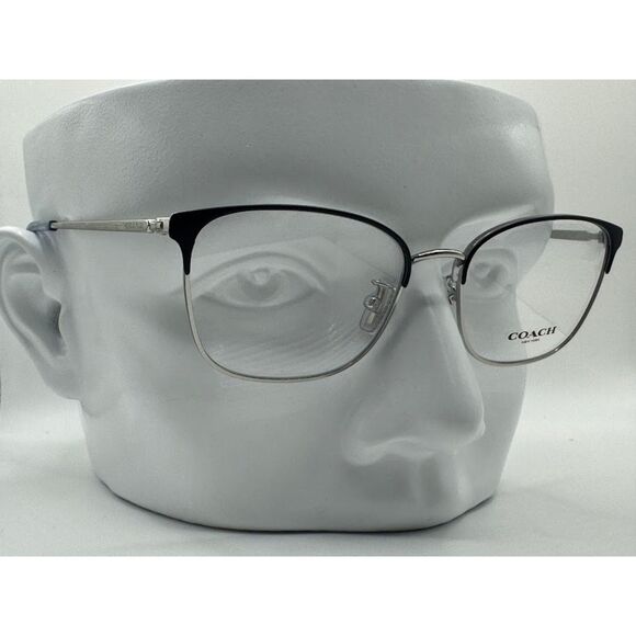 Women's Coach Eyeglasses - NEW - HC5135 Blue/Silver Metal Style MSRP $200+ - Picture 1 of 6